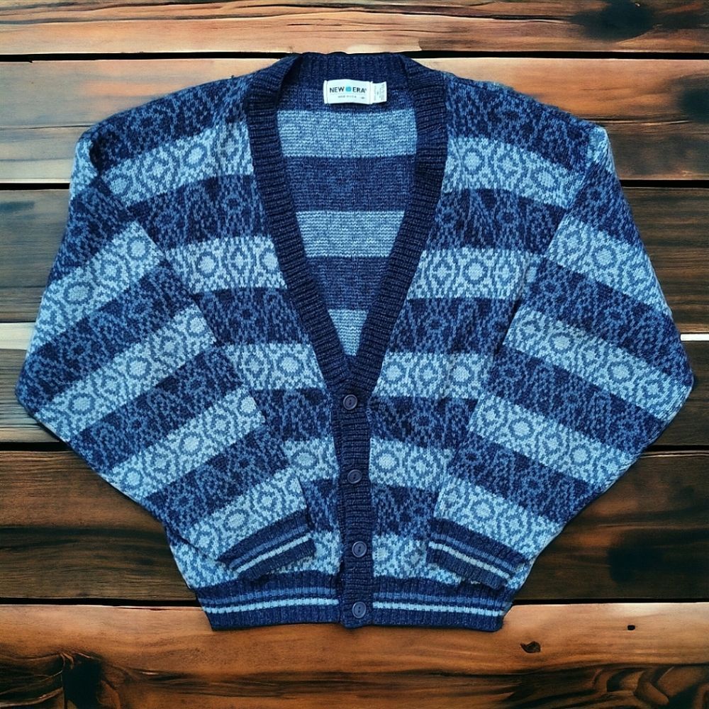 🔥VTG New Era Cardigan USA🔥